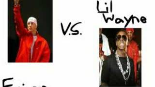 Eminem vs Lil Wayne Round one [upl. by Henig]