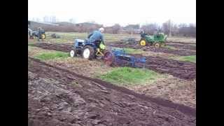 Horticultural Ploughing Crawley 75 John Deere L [upl. by Lehsreh354]