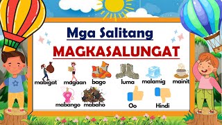 MGA SALITANG MAGKASALUNGAT [upl. by Nehpets]