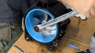 From Zero to Hero How to Replace Impeller and Wear Ring on 2004 Sea Doo GTX [upl. by Tneciv]