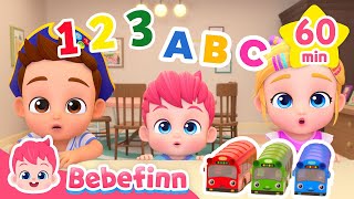 Learn Colors Emotions Numbers Alphabets and More with Bebefinn Family ㅣKids Song Compilation [upl. by Jacklin]