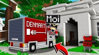 JE DÉMÉNAGE DANS MINECRAFT [upl. by Chelsey]