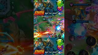 OP EDITH BUILD AND EMBLEM mlbb mobilelegends edith shorts [upl. by Zimmer]