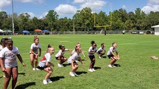 Cheer chant during youth football game [upl. by Eilyak]