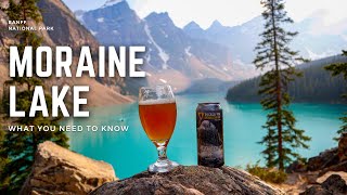 4 BASIC Tips on seeing Moraine Lake [upl. by Nidnerb]