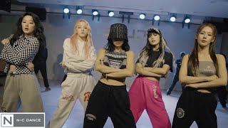 GIDLE MY BAG Dance Practice Mirrored 4K  English Sub [upl. by Nonnek]