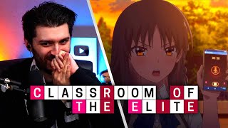 KUSHIDA VS HORIKITA GOT INSANE Classroom of the Elite 2x06 Reaction [upl. by Nagram363]