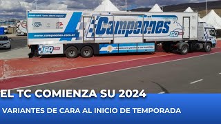 El Turismo Carretera ya se instala en El Calafate  Campeones 22022024 [upl. by Novelc243]