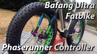 Bafang Ultra with Grin Phaserunner [upl. by Odnomar]