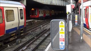 London Underground Overground and Docklands Light railway DLR trains and Tramlink tram [upl. by Sykleb]