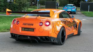 BEST OF R35 Nissan GTR Sounds 2023  Top Secret GTR Catches FIRE 1400HP GTR Widebody GTR [upl. by Mccreery]