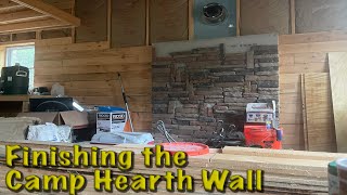 Finishing the Camp Hearth Wall [upl. by Lacee]