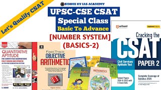 UPSC CSAT 202526 Mastering Number System Basics  Lecture 03  SKVIAS [upl. by Siulegroj152]