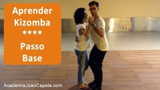 Aprender Kizomba  Como Fazer o Passo Básico Correctamente [upl. by Esinahs]