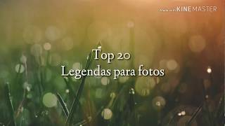 Top 20  Legendas para fotos frasescompoesias [upl. by Allveta883]