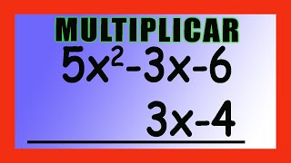 ✅👉 Multiplicación de Polinomios Vertical [upl. by Nil]