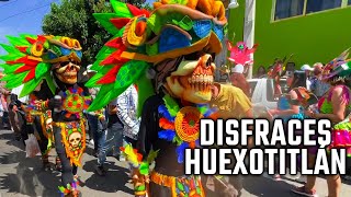 Disfraces Barrio Huexotitlan  Carnaval Santa Cruz Meyehualco 2024 [upl. by Hesler786]