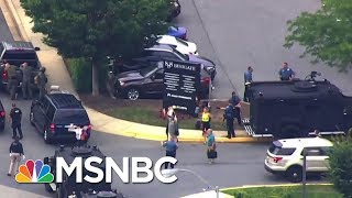 ‘We Do Have Injuries’ Officials At Maryland Shooting  MSNBC [upl. by Ernie]