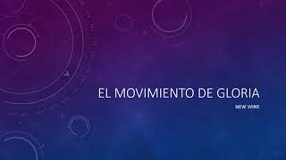 El movimiento de gloria  Pista para mujer Rhema band [upl. by Nahsor]