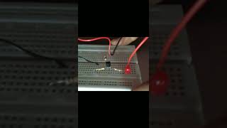 To apply Emitter biasing technique on BC547 transistor on Breadboard  Biasing Techniques [upl. by Sulecram]