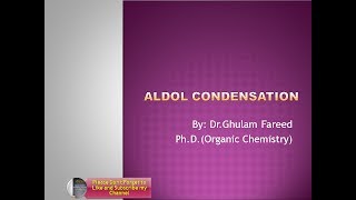 Aldol Condensation with Mechanism in Urdu [upl. by Papst316]