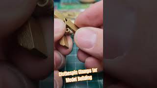 Clothespin Clamps Fantastic for Small Model Building Projects [upl. by Sebastiano12]