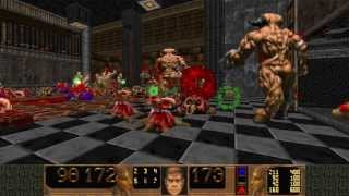 Doom 2 Monsterinfightings in Epic 2 Playthrough [upl. by Euseibbob]