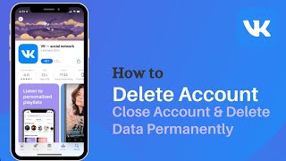 How to Delete a VK Account  Close your Vkontakte Account 2021 [upl. by Dougherty904]