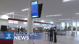 The New Iqaluit Airport Opened Its Doors  APTN News [upl. by Sanyu]