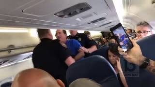 Passenger removed from New Yorkbound Delta flight [upl. by Akialam]