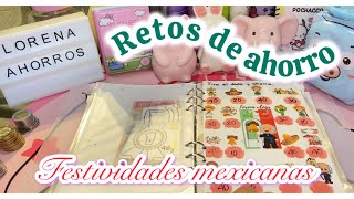 RETOS DE AHORRO💰Festividades mexicanas 9🇲🇽🎲💌🍀☺️ahorros chiquitos [upl. by Volin]