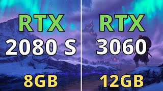 RTX 2080 SUPER VS RTX 3060 [upl. by Thayer]