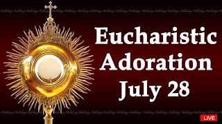 Powerful Eucharistic Adoration I Sunday July 28 2024 I 300 Pm [upl. by Yllus]