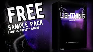 Pipeu  Lightning  Future bounce  House samplepack Samples Serum presets and more FREE DEMO [upl. by Nierman]