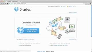 Dropbox Tutorial [upl. by Odrareve]