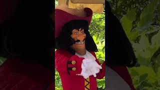 Captain Hook in Fantasyland at Disneyland Paris 2024 [upl. by Tonie139]