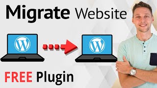 How to Migrate WordPress Website With FREE plugin up to 100GB [upl. by Arleta]