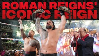 Every Roman Reigns championship defense from historic reign WWE Playlist [upl. by Mikal534]