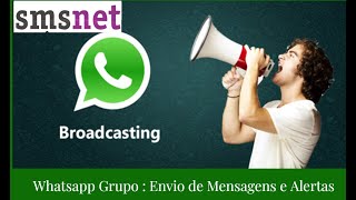 Whatsapp Grupo  Como Enviar Mensagens [upl. by Tertias]