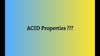 ACID Properties in SQL  Ensuring Reliable Database Transactions [upl. by Karylin]