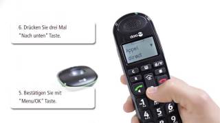 Doro PhoneEasy 110  Menüsprache von Französisch auf Deutsch umstellen [upl. by Gnilrad]