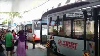 SMRT Bus 67  Bunching at Bedok Station [upl. by Addie]