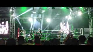 Youssef Boughanem VS Samuel Andoche round 1 fight [upl. by Nuahsyt]