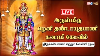 🔴LIVE  பழனி முருகன் திருக்கல்யாண வைபவம்  Palani Murugan Thirukalyanam  Palani Murugan [upl. by Giffie374]