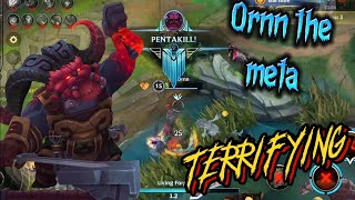 I tried ornn in wild Rift crazy damge and tanky league of legends [upl. by Amora]