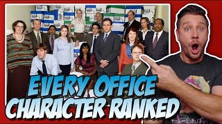 All 25 The Office Characters Ranked [upl. by Ellehsad]