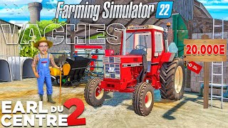 UNE STABULATION UNIQUE À LA FERME   EARL du CENTRE 12 Farming Simulator 22 [upl. by Rabbi]