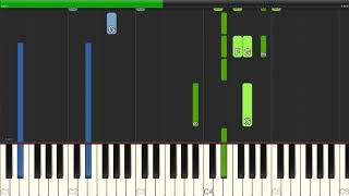 Jonathan Larson  Seasons Of Love from Rent  Piano Backing Track Tutorials  Karaoke [upl. by Strang]