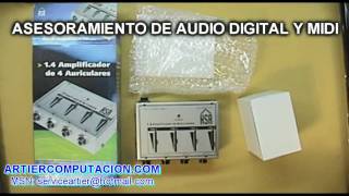 AMPLIFICADOR DE MONITOREO PARA 4 AURICULARES HSR EN ARTIER [upl. by Chaney]