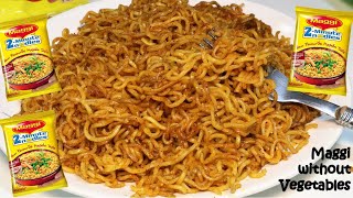 Spicy Maggi RecipeStreet Style Maggi Masala RecipeDry Maggi RecipeMaggi Recipe without Vegetables [upl. by Jessy]